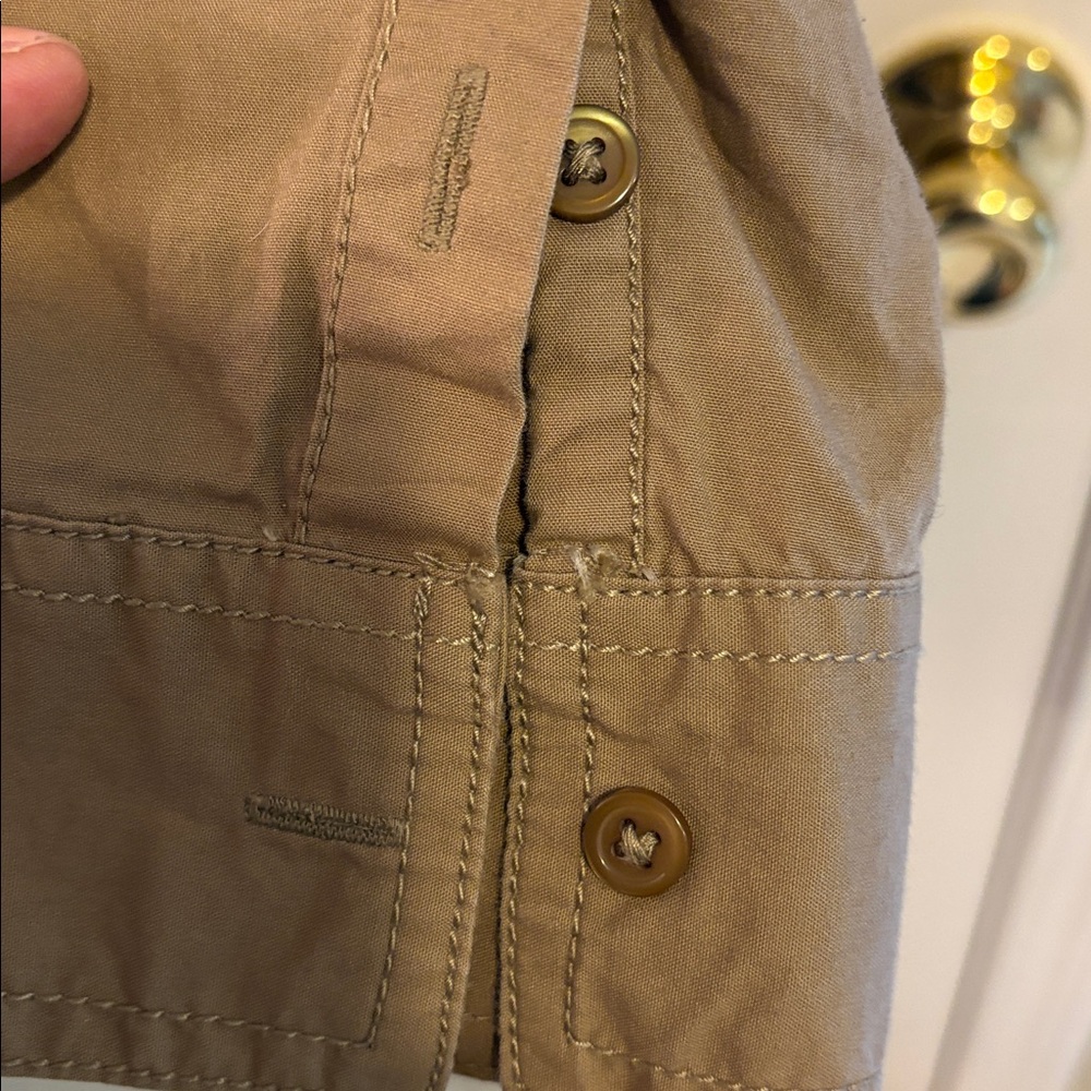 Pilcro / anthropology Classic Tan dress 1x in like new condition - Picture 6 of 9